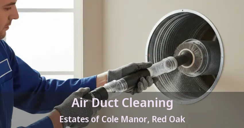 Air Duct Cleaning Estates of Cole Manor, Red Oak - TX