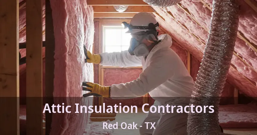 Attic Insulation Contractors Red Oak - TX