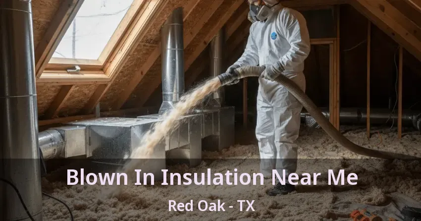 Blown In Insulation Near Me Red Oak - TX