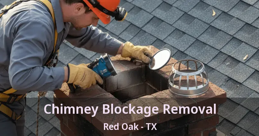 Chimney Blockage Removal Red Oak - TX
