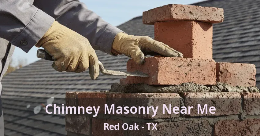 Chimney Masonry Near Me Red Oak - TX