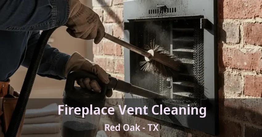Fireplace Vent Cleaning Red Oak - TX