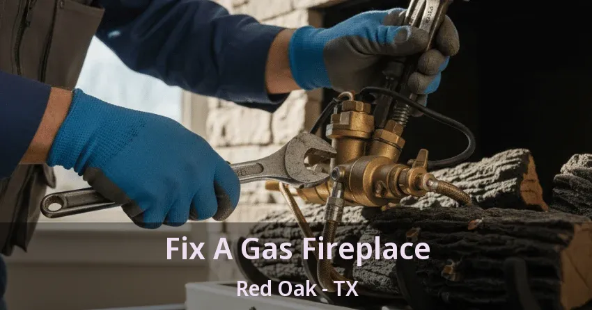 Fix A Gas Fireplace Red Oak - TX