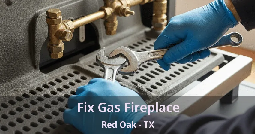 Fix Gas Fireplace Red Oak - TX