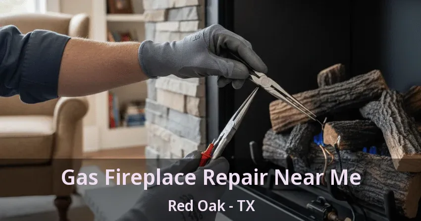 Gas Fireplace Repair Near Me Red Oak - TX
