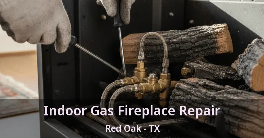 Indoor Gas Fireplace Repair Red Oak - TX