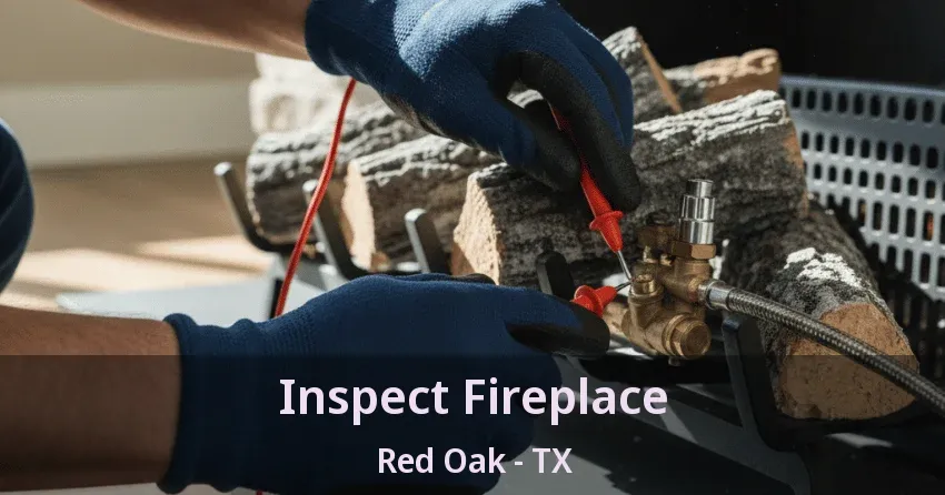 Inspect Fireplace Red Oak - TX