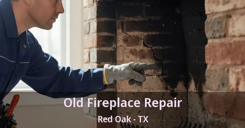 Old Fireplace Repair Red Oak - TX